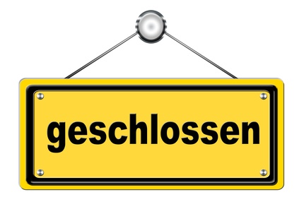 geschlossen